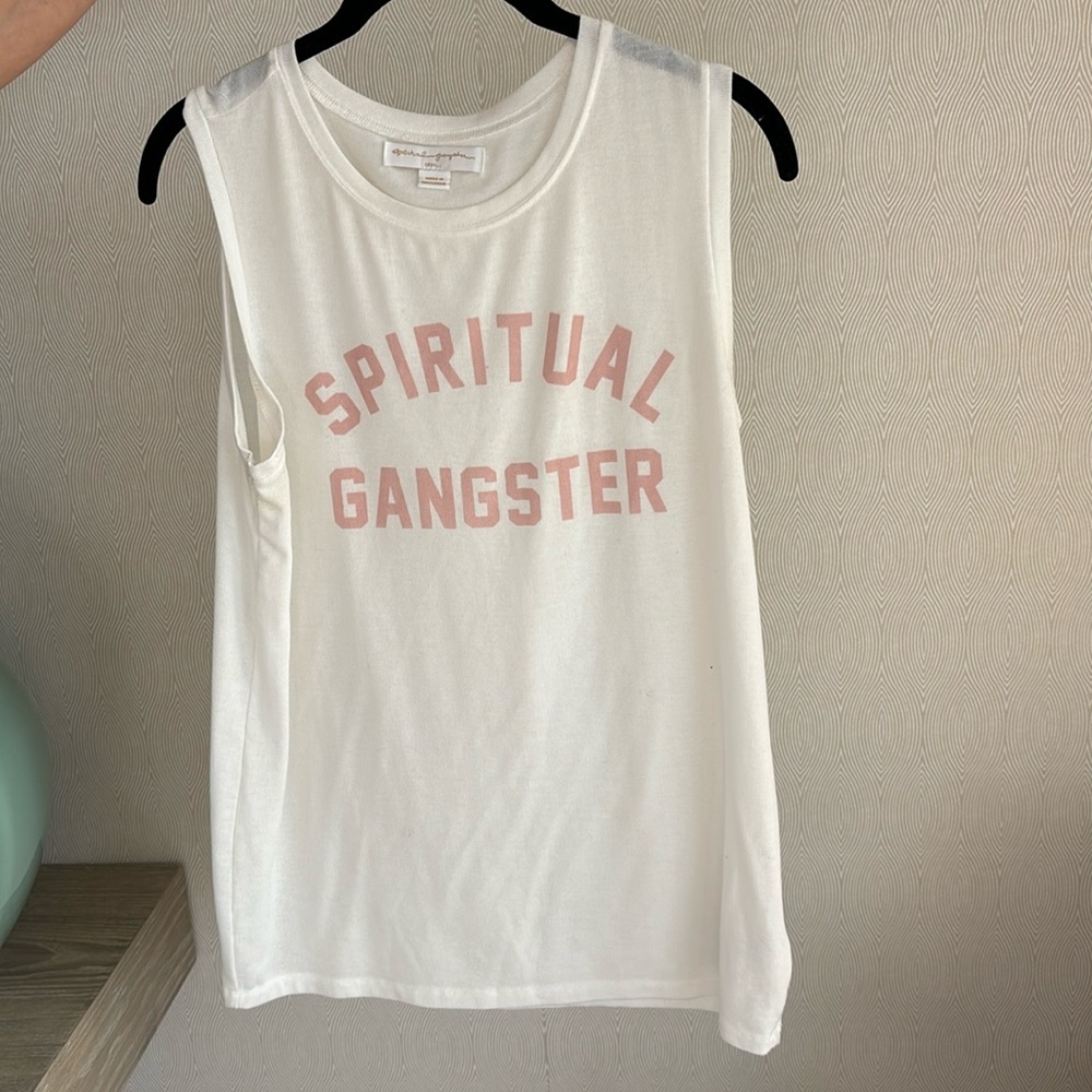 Spiritual gangster tank top